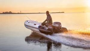 YAM 310 TAF felfújható gumicsónak fix alumínium padlóval (ALU RIB) - Image 4