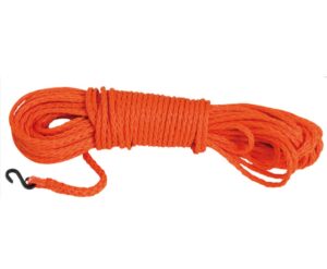 Narancssárga úszókötél mentőgyűrűkhöz 30m, Ø 6mm műanyag karabinerrel - Image 2