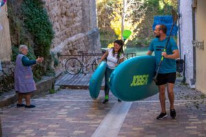 Jobe Aero Yarra 10.6 felfújható evezős deszka szett, kékeszöld - Image 18