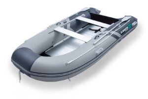 Gladiator CLASSIC B420 AL felfújható csónak alumínium padlóval - szürke-szürke - Image 3