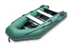 Gladiator AK300 felfújható csónak összecsukható fapadlóval - zöld - Image 3