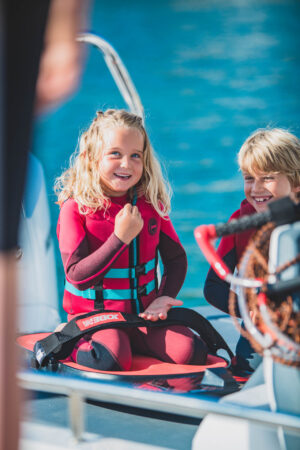 Jobe Neoprene Life Vest Kids Pink 20-30 kg neoprén mentőmellény gyerekeknek - Image 3