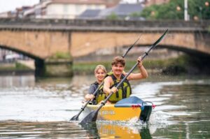Aqua Marina Tomahawk AIR-C - 478 x 88 cm-es nagynyomású gyorskajak - Image 3