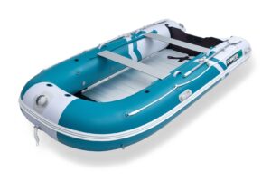 Gladiator Active C420 AL felfújható csónak alumínium padlóval - fehér-zöld - Image 3