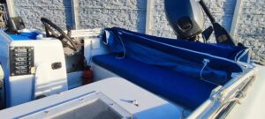 ANGELO MOLINARI 410 motorcsónak YAMAHA F25 motorral + utánfutó - Image 10