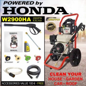 Waspper W2900HA benzinmotoros magasnyomású tisztító, Honda, 5.5 LE, 213 bar/3100 PSI - Image 8