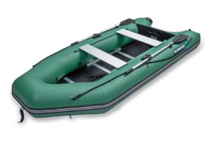 Gladiator AK340 felfújható csónak összecsukható fapadlóval - zöld - Image 3