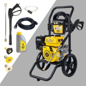 Waspper W3000HA benzinmotoros magasnyomású tisztító, Peggas, 5,2 LE, 207 bar / 3000 PSI