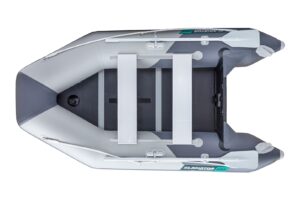 Gladiator AK280 felfújható csónak összecsukható fapadlóval - szürke-szürke - Image 4