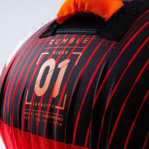 JOBE RUMBLE 1P RED felfújható vízi fánk (funtube) - Ø137 cm - Image 3