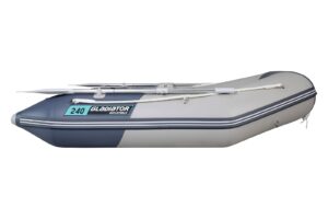 Gladiator AK240 AD felfújható csónak nagynyomású padlóval - szürke-szürke - Image 4