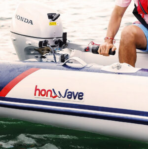 HONDA MARINE HonWave T35-AE3 felfújható csónak alumínium padlóval 3,5 m - Image 3