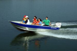 MARINE 450U alumínium csónak - 4,45 m, 116 kg - Image 4