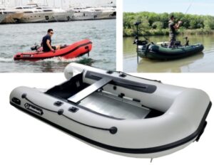 ALLROUNDMARIN Vario 360 felfújható csónak - szürke - Image 3