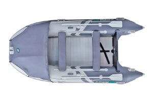 Gladiator Active C370 AL felfújható csónak alumínium padlóval - szürke-szürke - Image 4