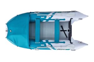 Gladiator Active C370 AL felfújható csónak alumínium padlóval - fehér-zöld - Image 4