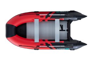 Gladiator CLASSIC B370 AL felfújható csónak alumínium padlóval - piros-fekete - Image 4