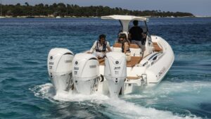 YAMAHA F300 XS2 (SBW) csónakmotor fehér - tengelyhossz 25 hüvelyk/63,5 cm - Image 4