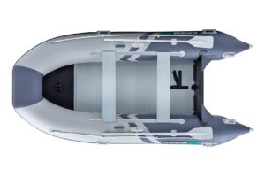 Gladiator CLASSIC B420 AL felfújható csónak alumínium padlóval - szürke-szürke - Image 4