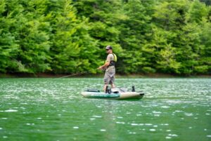 Aqua Marina Caliber 398 x 98cm felfújható horgászkajak 1-2 személyes - Image 4