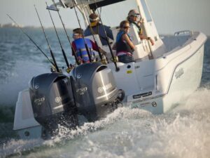 YAMAHA FL250 ES (SBW) csónakmotor - tengelyhossz 35" / 88,9 cm (fordított forgásirányú propeller) - Image 4