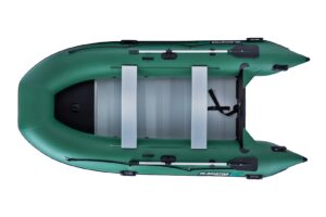 Gladiator CLASSIC B370 AL felfújható csónak alumínium padlóval - zöld - Image 4