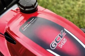 HONDA HRG 466 PK benzinmotoros fűnyíró 46 cm, automata szivatóval, önjárás nélküli + ingyen olaj - Image 5