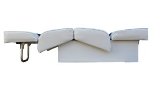 "Back-to Back" kétszemélyes ülés fehér-kék - Image 4