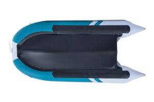 Gladiator CLASSIC B330 AD felfújható csónak nagynyomású padlóval - fehér-zöld - Image 5