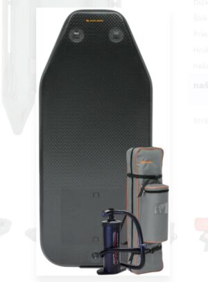 Kolibri KM-300A felfújható csónak zöld, nagynyomású padlóval, légfedélzet - Image 4