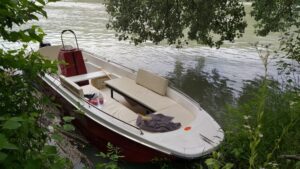 AQUA SYBB üvegszálas horgászcsónak TISZA TFB-06 dupla fenékkel- 550x160x58cm - Image 9