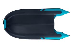 Gladiator Active C370 AL felfújható csónak alumínium padlóval - fekete-türkiz - Image 5