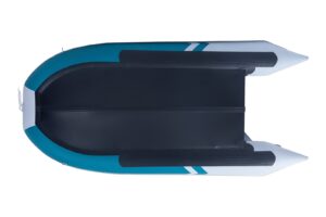 Gladiator CLASSIC B370 AL felfújható csónak alumínium padlóval - fehér-zöld - Image 5