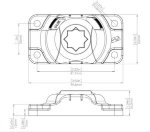 RAILBLAZA STARPORT HD szerelőalap - Image 5