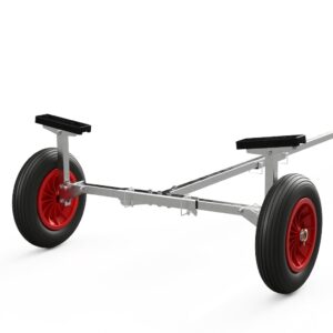 TR350-B-LU szállítókocsi fekete/piros - Image 5