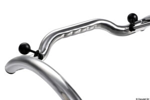 Rozsdamentes acél gyorskioldós létra felfújható csónakokhoz, 4 lépcsőfok, 113 cm hosszú - Image 6