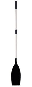 Alumínium evező megerősített műanyag lapáttal 185 cm, Ø35 mm