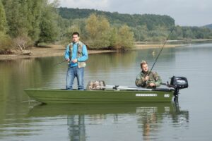 MARINE JON12 GREEN alumínium ladik - 3,70 m, 37 kg - Image 5