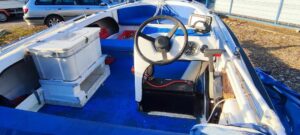 ANGELO MOLINARI 410 motorcsónak YAMAHA F25 motorral + utánfutó - Image 8