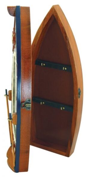 Csónak alakú kulcstartó doboz 15,5x39x8,5cm - Image 3