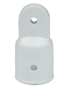 Műanyag szemes csővégdarab biminihez Ø 20mm