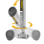 CANNON držiak na udicu hliníkový pre palubnú montáž