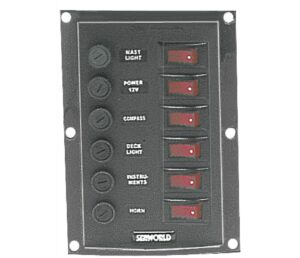 Függőleges vezérlőpanel 6 kapcsolóval - Image 1