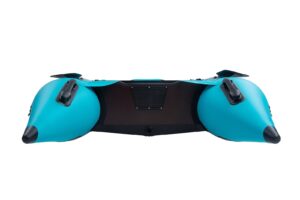 Gladiator CLASSIC B330 AD felfújható csónak nagynyomású padlóval - fekete-türkiz - Image 2