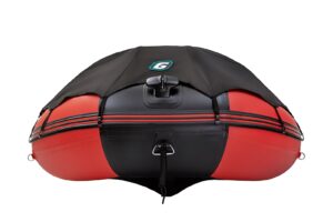 Gladiator Active C420 AL felfújható csónak alumínium padlóval - piros-fekete - Image 2