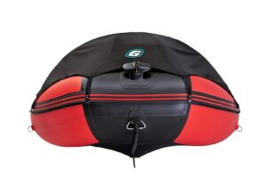 Gladiator Active C370 AL felfújható csónak alumínium padlóval - piros-fekete - Image 2