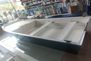 AQUA SYBB üvegszálas horgászcsónak BB-500 - 500x150x73cm - Image 1