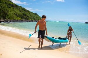 SPINERA HYBRIS 410 felfújható kajak 410 x 90 cm - 2 személyes - Image 8