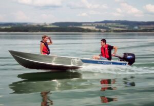 MARINE 14M alumínium csónak – 4,12 m, 57 kg - Image 9