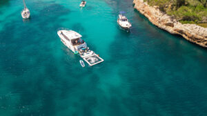 JOBE Infinity felfújható medence 4,0 x 4,0 m elektromos pumpával - Image 10